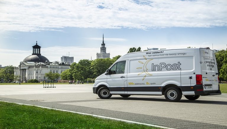 InPost testuje w Warszawie elektrycznego Craftera - Cleaner Energy